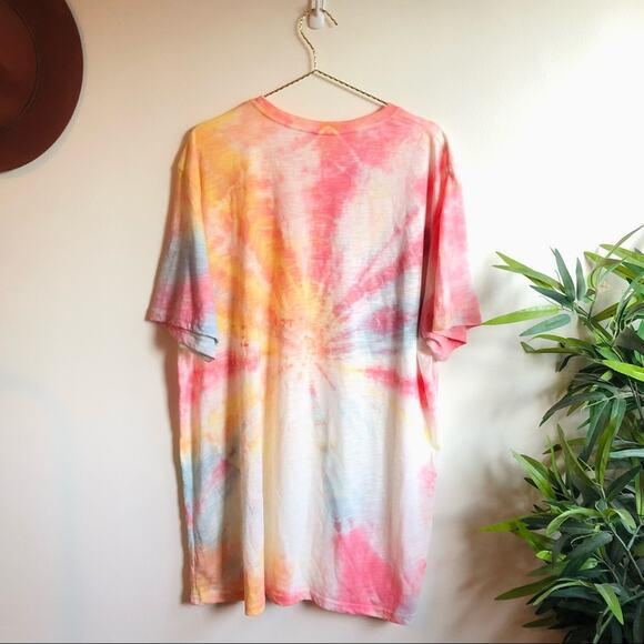 Unisex tie dye oversized t-shirt XXL - Picture 3 of 3